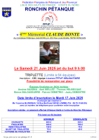 X3 Départemental - Mémorial Claude BONTE - Ronchin